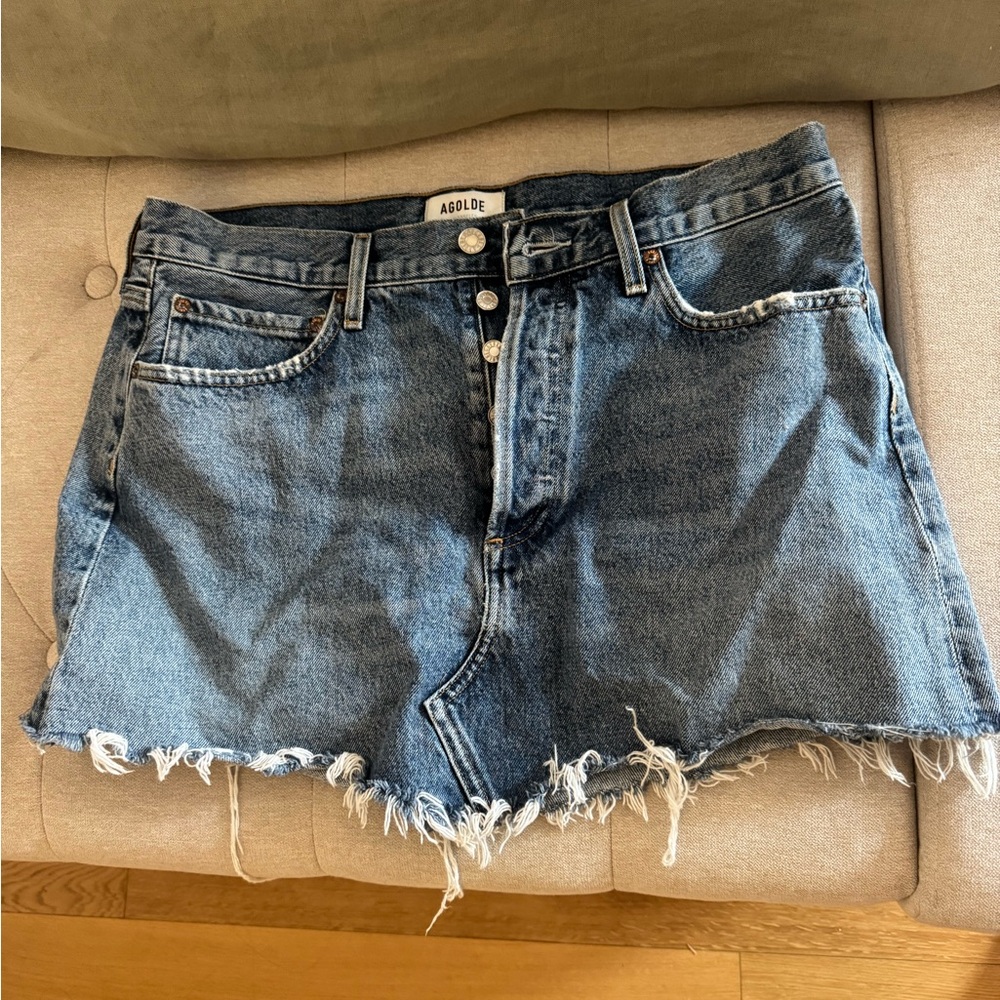 Agolde Denim Skirt